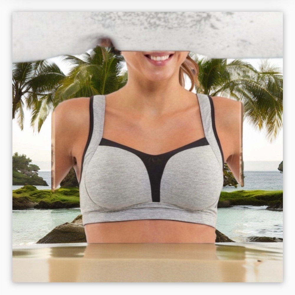 Lululemon Ta Ta Tamer II
Ghost Deep Coal Wee Stripe-VGUC-Sz- 34C​​​​​​ - Picture 10 of 15